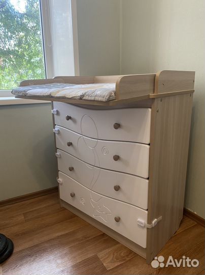 Пеленальный комод Атон Сириус kristoff