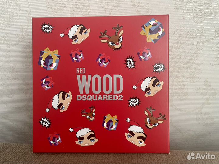 Dsquared2 red wood набор
