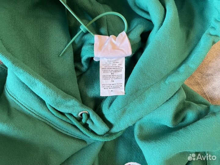 Худи зеленое champion оригинал