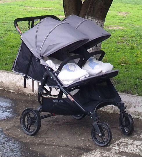 Коляска для двойни valco baby snap duo 2 в 1