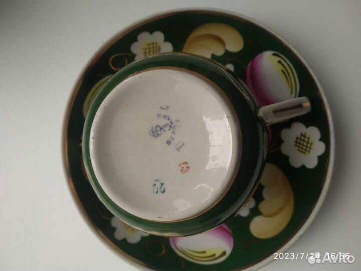 Чайная пара вербилки СССР