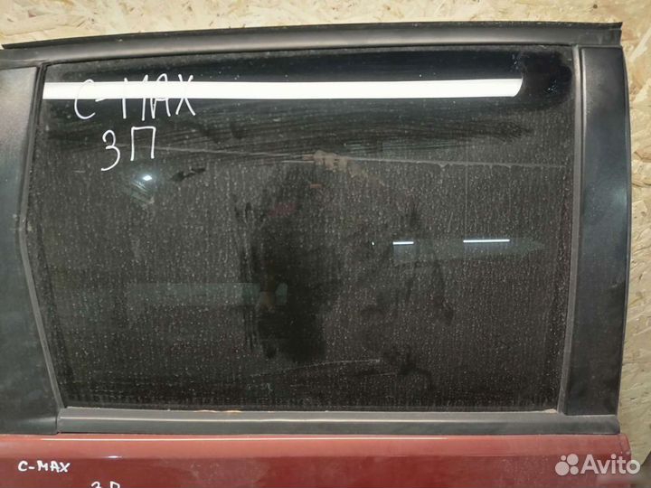 Стекло двери заднее правое Форд C-Max