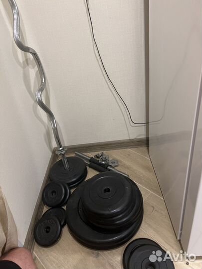 Штанга гриф блины