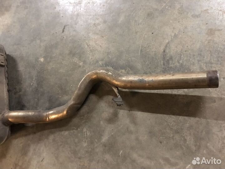 Банка глушителя BMW e90 e91 M57N2 N57