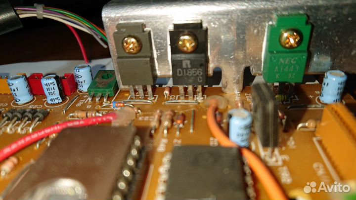 Радиодетали на плате