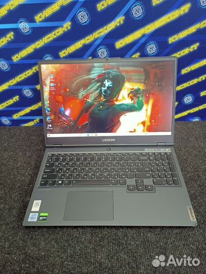 Legion 5 (i5-10300H, 16Gb, 512GB, GTX 1650ti 4GB)