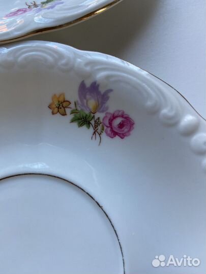 Чайное блюдце ГДР Triptis