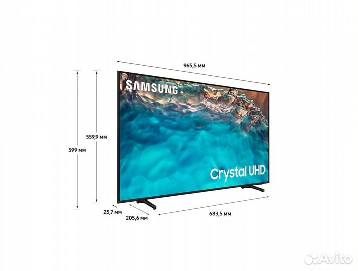 Телевизор Samsung UE43BU8000U