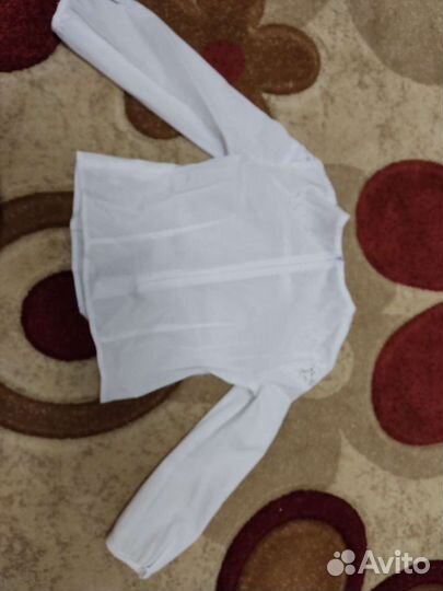 Рубашка школьная белая для девочки