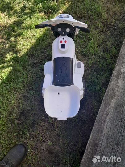 Детский мотоцикл на аккумуляторе бу