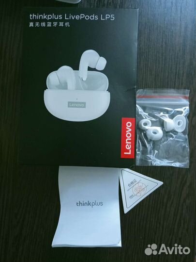 Беспроводные наушники lenovo