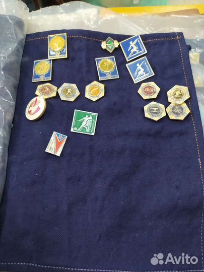 Значки СССР спорт