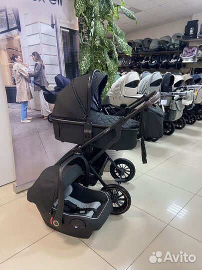 Коляска 3 в 1 indigo Carry