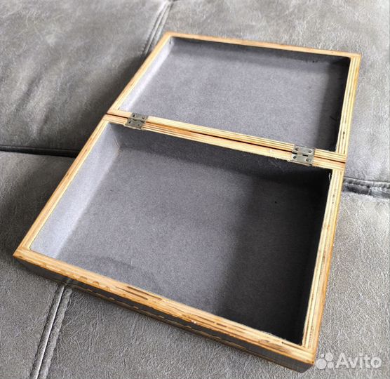 Деревянная шкатулка, старая, советская