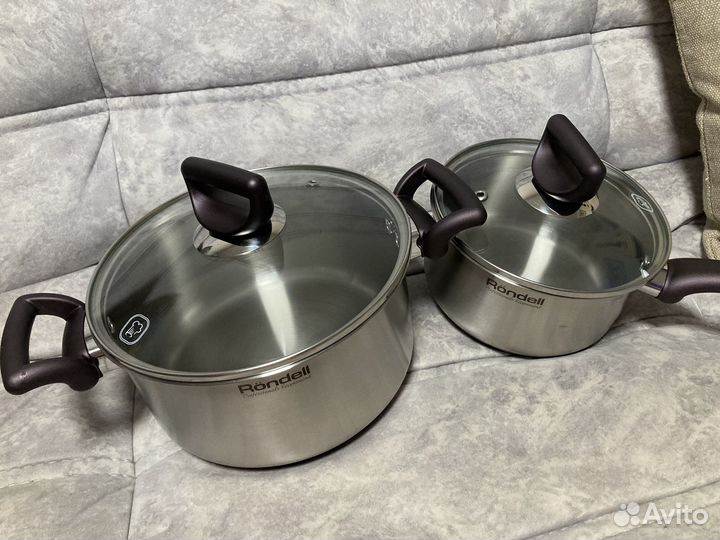 Новый набор Rondell ковш + кастрюля 2.8