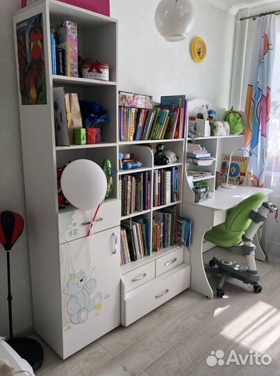 Детская мебель белая “Bears”