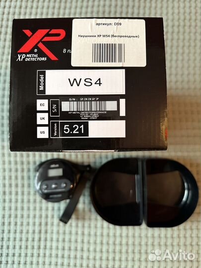 Комплект Металлоискатель XP Deus X35 22RC Наушники