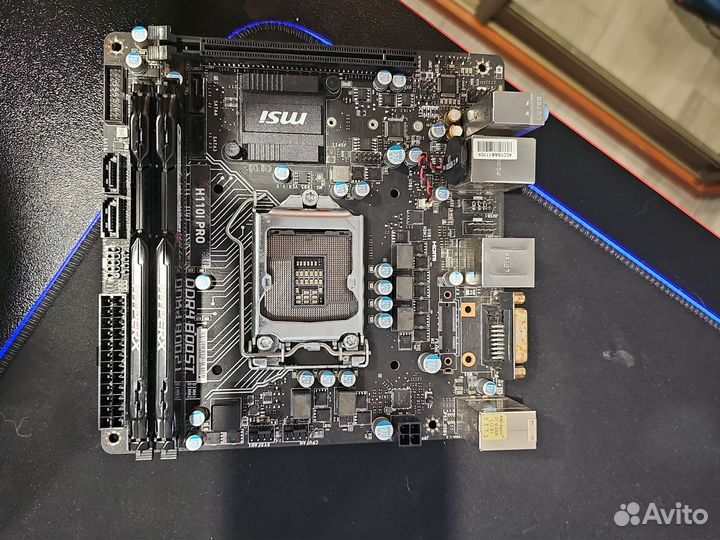 Материнская плата h110l pro msi