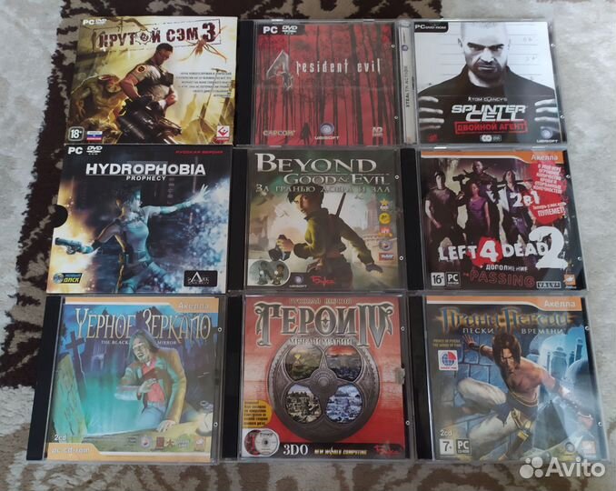 Диски с играми для PC (Лицензия)