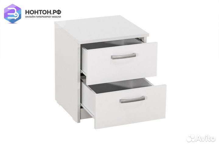 Тумба прикроватная Лотос белый