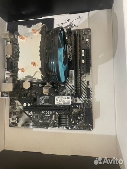 Комплект am4 R5 2600/16gb/ssd