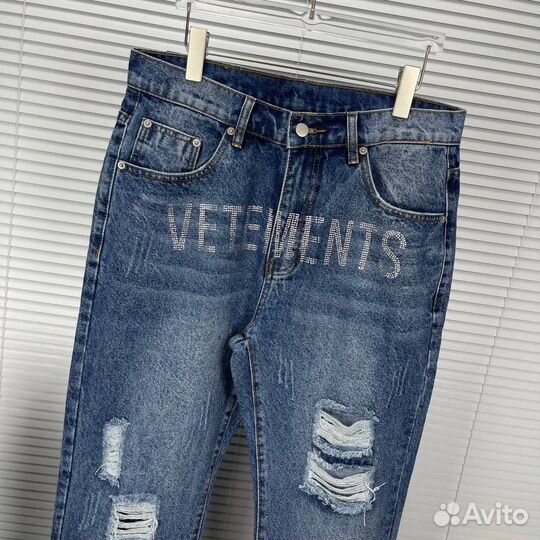 Vetements джинсы мужские