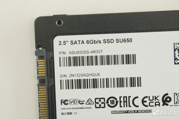 SSD 480 GB Adata SU650