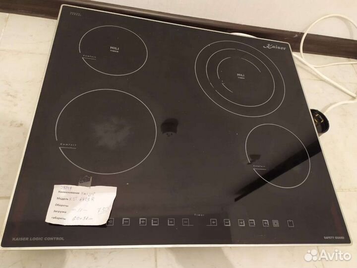 Плита электрическая стеклокерамика