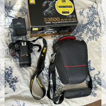 Фотоаппарат nikon D3500 + объектив 18-55VR Kit