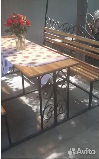 Беседка с элементами ковки новая, в наличие