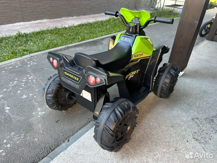 Детский квадроцикл электрический 3-6 лет