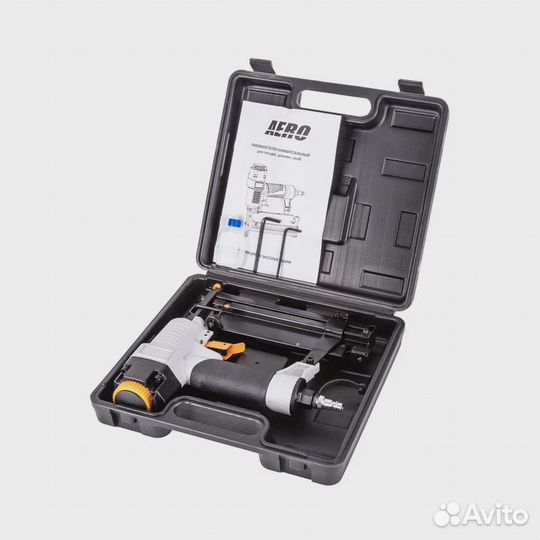 Универсальный пневмостеплер для гвоздей, шпилек и