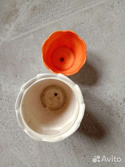 Кашпо керамическое для цветов