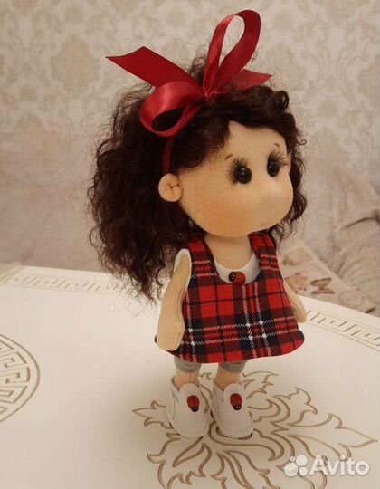 Текстильная интерьерная кукла