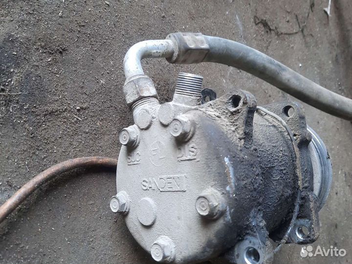 Компрессор кондиционера ваз2112 1.5 16кл