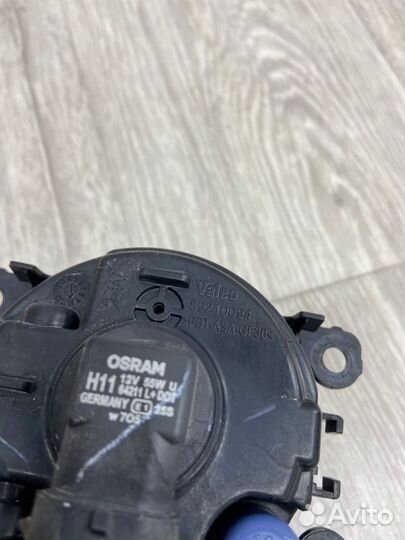 Фара противотуманная передняя Renault Megane 2