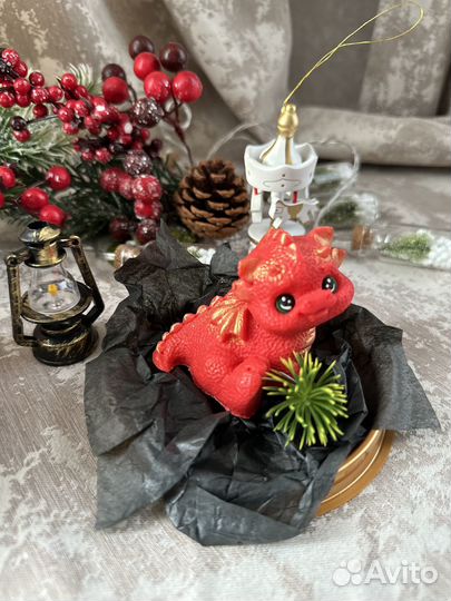 Мыло ручной работы дракон