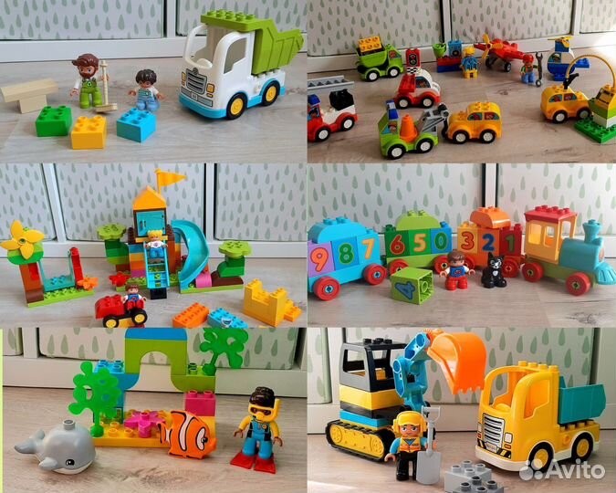 Лего дупло большой пакет