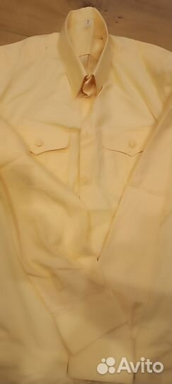 Рубашки вмф кремовые,новые в упаковке