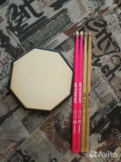 Барабанные палочки vic firth Тренировочный пэд