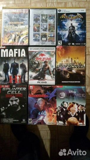 Компьютерные игры диски для пк