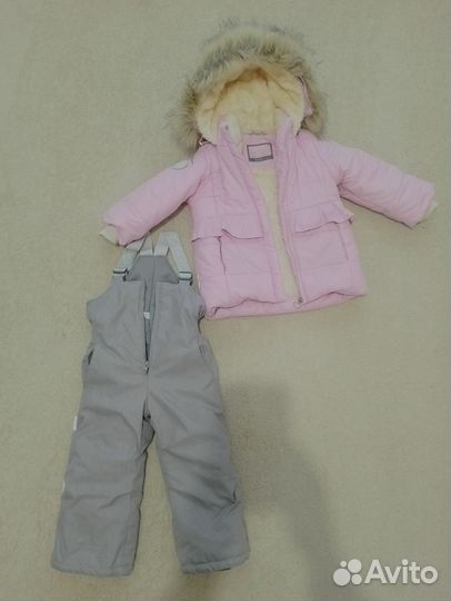 Зимний костюм batik для девочки рост 92