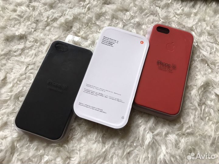 Apple Silicone Case для iPhone 5/5s/SE