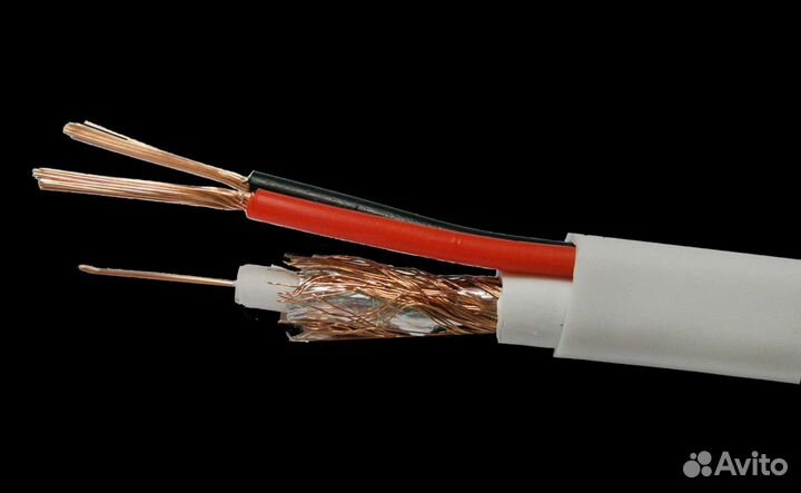 Квк кабель 2*0.75 дом видеокамер