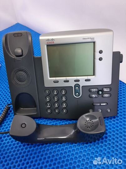 IP телефон Cisco CP-7940G б/у с блоком питания