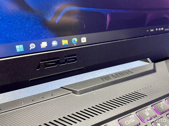 Игровой Ноутбук asus TUF i7 / RAM 16gb