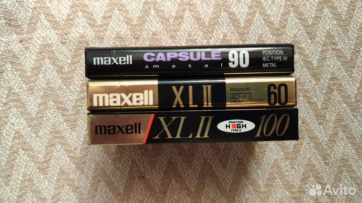 Аудиокассеты новые