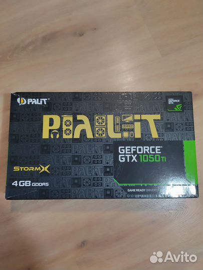 Видеокарта GTX 1050 ti Palit Stormx