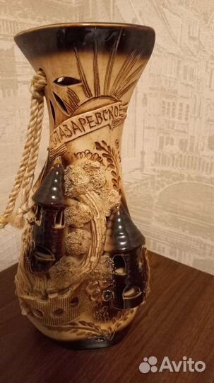 Картина вышивка, тарелки-сувенирные, рел.ваза