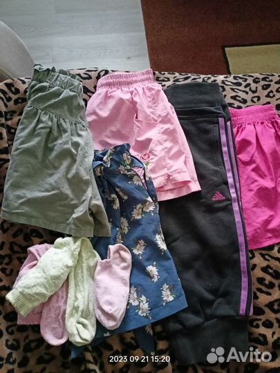 Вещи пакетом на девочку 140, 146, 152